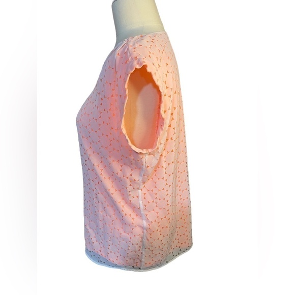 OUTBACK Red Women Pink Short Sleeve Blouse Size L - Picture 2 of 7